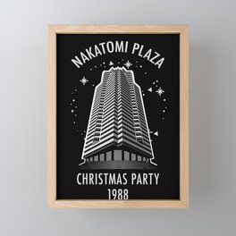 Nakatomi Plaza Christmas Party 1988 Framed Mini Art Print