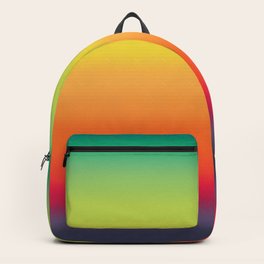 multi coloured backpack