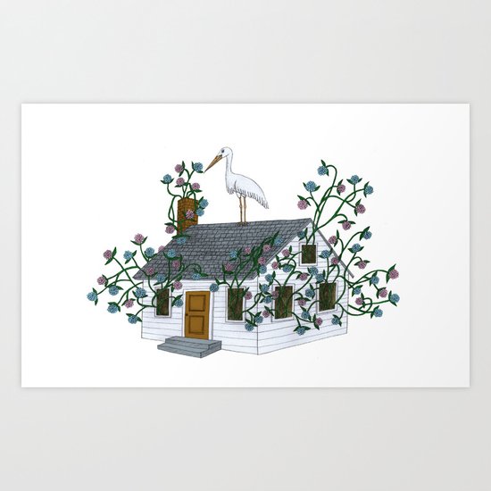Home Birth Art Print