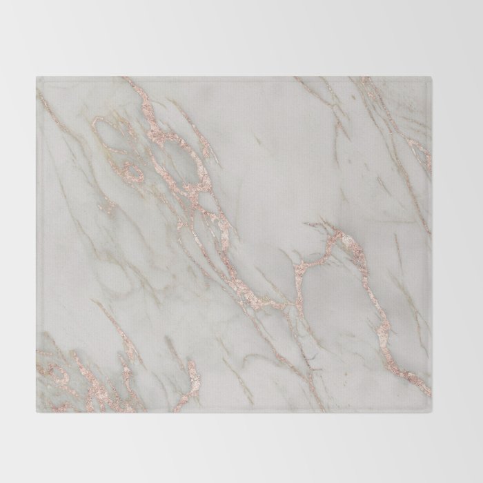 Marble Rose Gold Blush Pink Metallic By Nature Magick