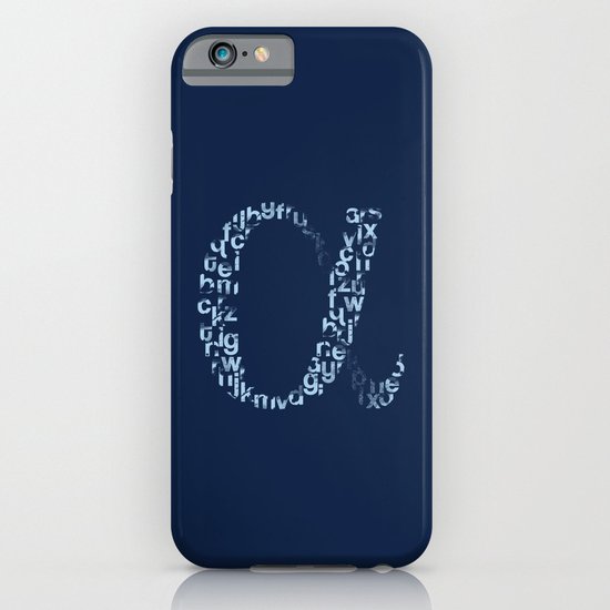 Alphabet iPhone & iPod Case