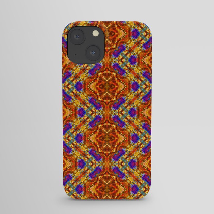 Warm Aztec Zigzag iPhone Case