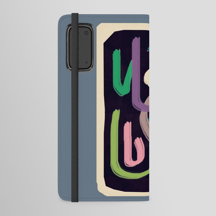 Abstract Line 46 Android Wallet Case