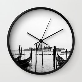 Venice | italy | fine art travelphotography Wall Clock