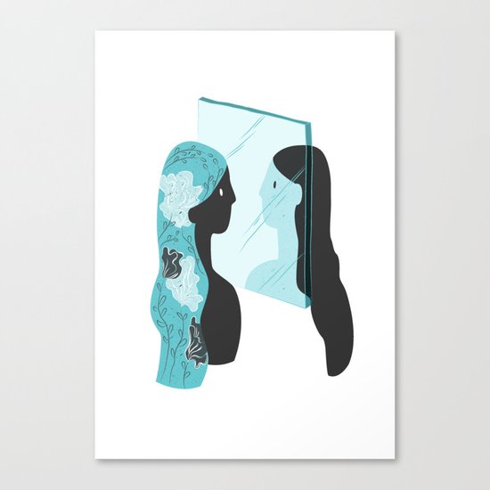 Mirror Selfie Canvas Print