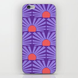 Purple Suns iPhone Skin