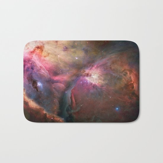 Space Nebula Bath Mat