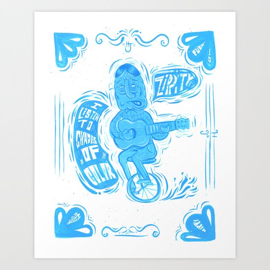 Joy Rider Art Print