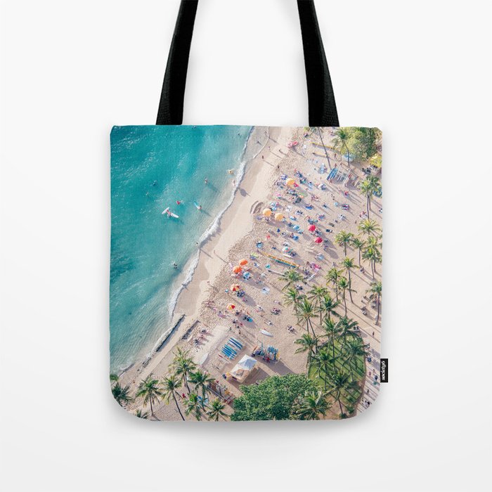 Waikiki Beach Tote Bag