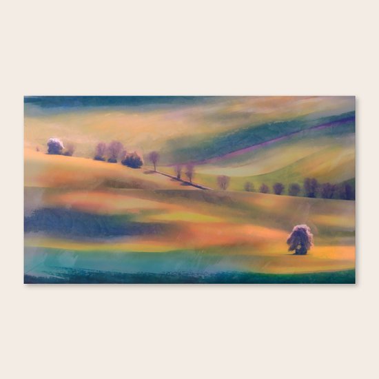 Autumn landscape Canvas Print