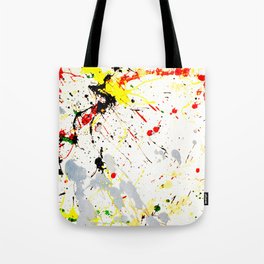 Paint Splatter Tote Bag