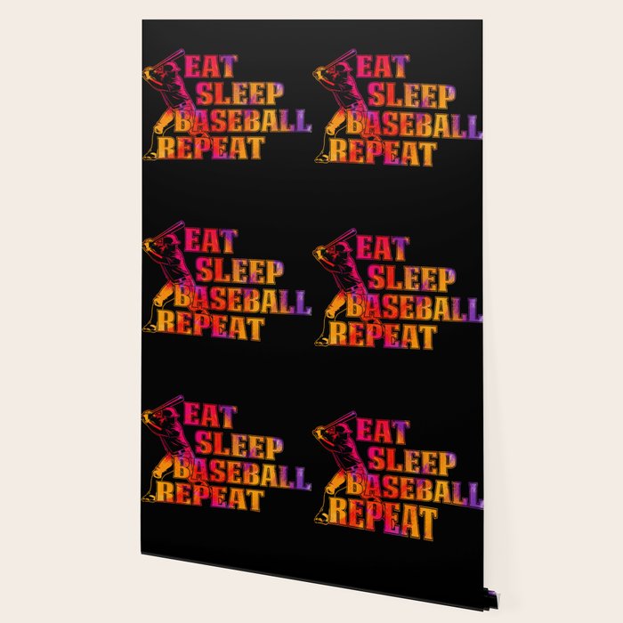 Eat Sleep Baseball Repeat Cool Gift For Sport Lovers Gift