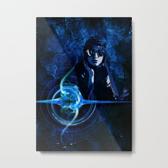 Hot Wheel Metal Print
