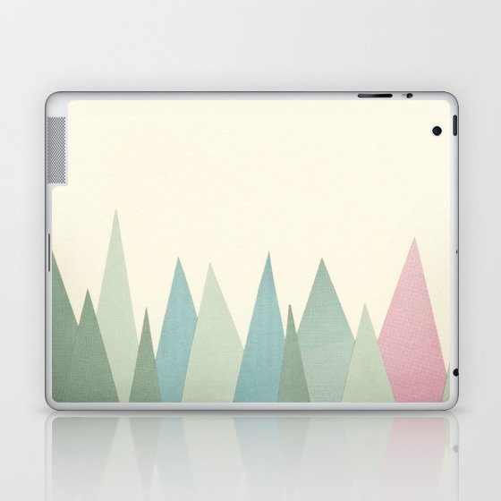 Snowy Mountains Laptop & iPad Skin