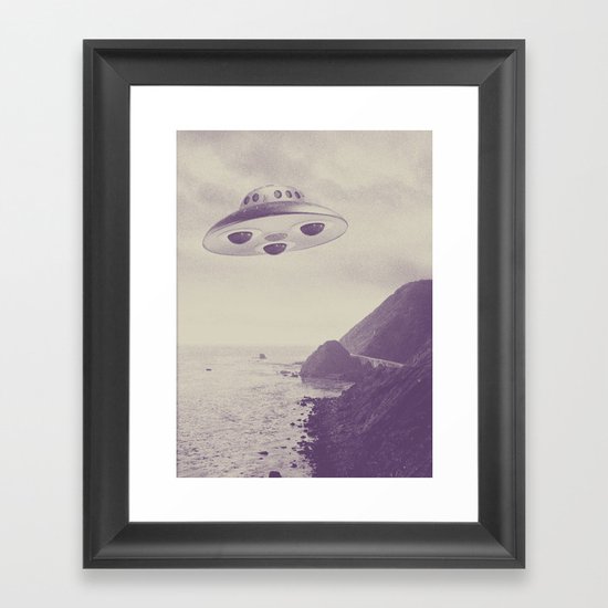 UFO Framed Art Print
