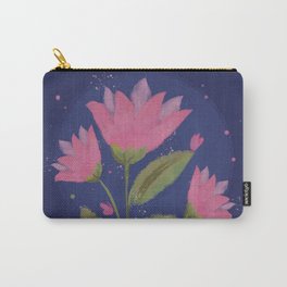 Floral pattern  Carry-All Pouch