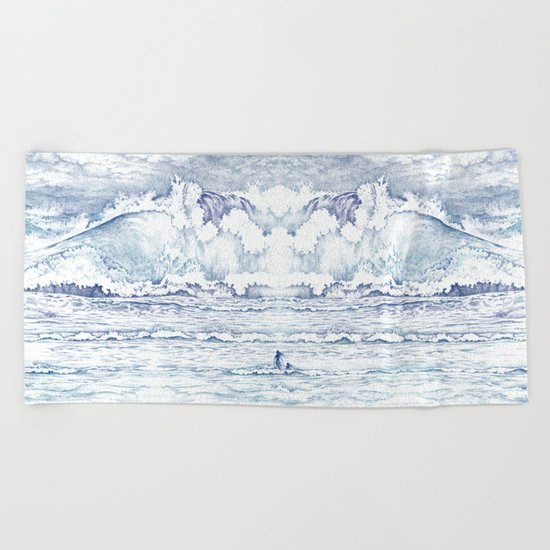 The Wave Beach Towel