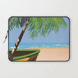 Tropical Beach Laptop Sleeve