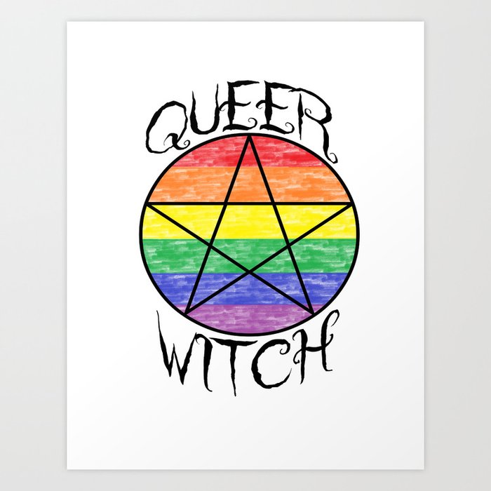 Rainbow Crystal Art Print – The Crafty Queer