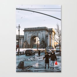 Walk in the City | NYC Travel Photography Canvas Print