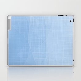 A Touch Of Indigo Soft Geometric Minimalist Laptop Skin