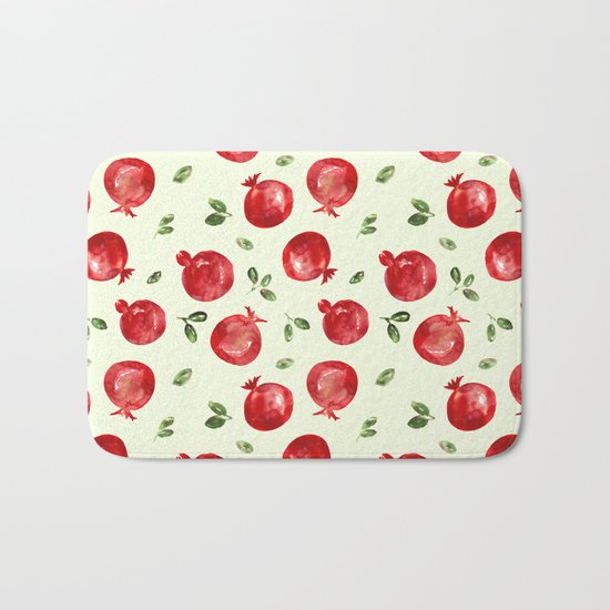 Pomegranate vibes Bath Mat