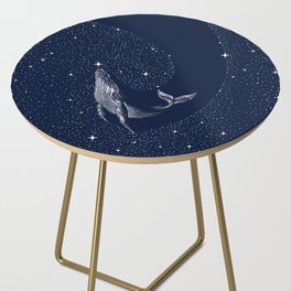 starry whale Side Table