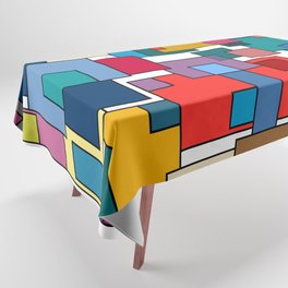 Color Blocks No. 7 Tablecloth