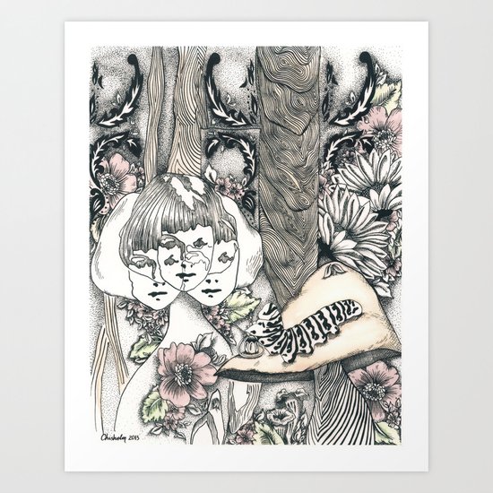 Who Are You? Art Print