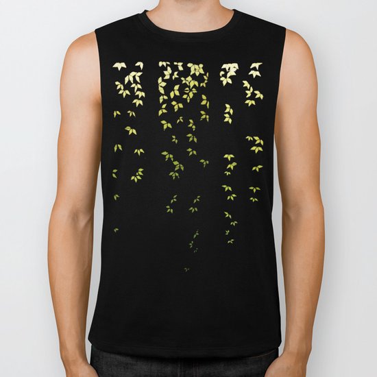 Leaves Biker Tank