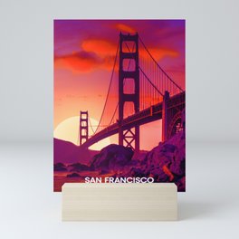 San Francisco City Mini Art Print