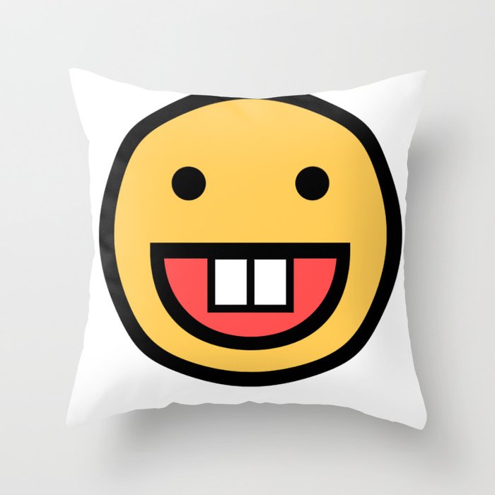 Smiling Emoji Pillow