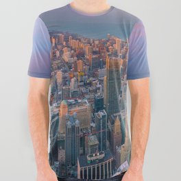 Chicago 03 - USA All Over Graphic Tee