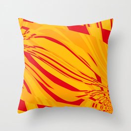 Retro texture - geometrical pattern  -  interior design138 - multicolor Throw Pillow