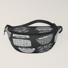 Pineapples (Dark/Sliced) Fanny Pack