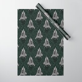 Gray Wolf in the Mountains  Wrapping Paper