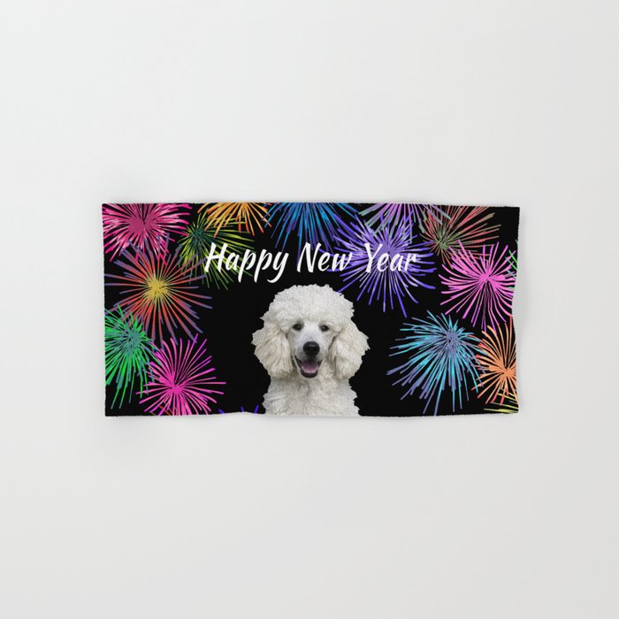 Happy new year poodle top