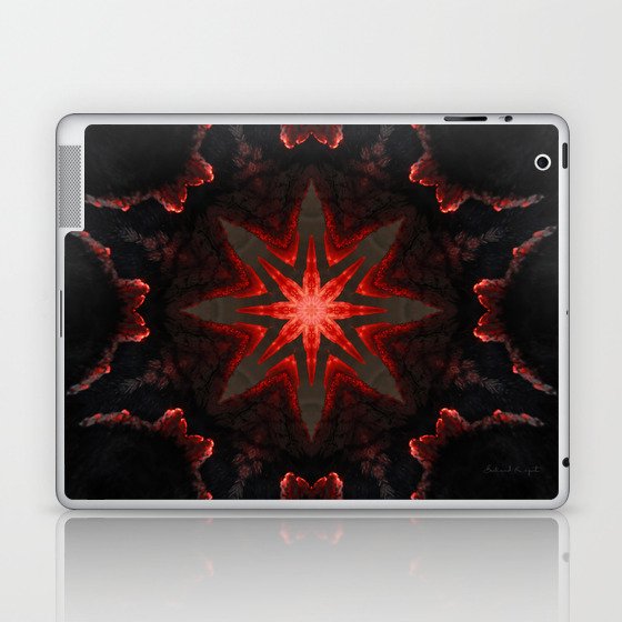 Mandala Fire Embers 2 Laptop & iPad Skin