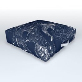 Cosmic Ocean Outdoor Floor Cushion