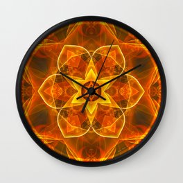 Mandalas from the Heart of Compassion 30 Wall Clock
