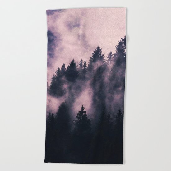 Foggy Night #society6 #decor #buyart Beach Towel