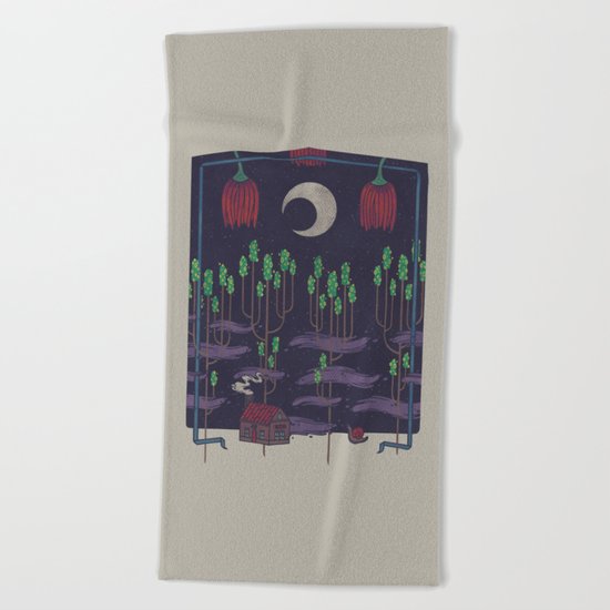 Vacation Home Beach Towel
