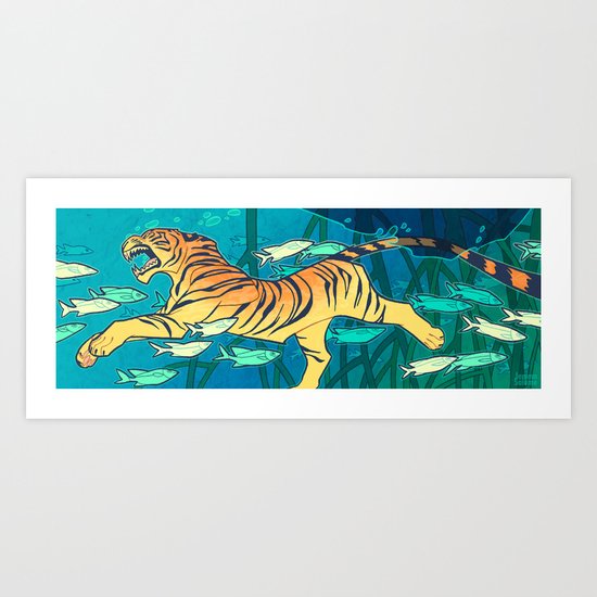 Samudraban Art Print