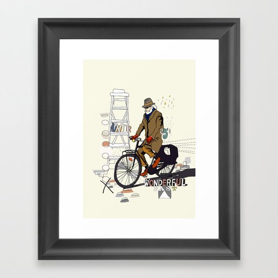 Parisian Dream Framed Art Print