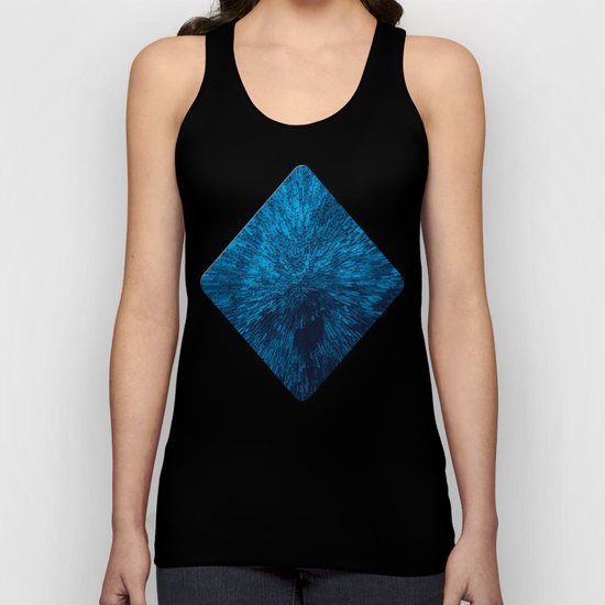Bold Burst in Blue Unisex Tank Top