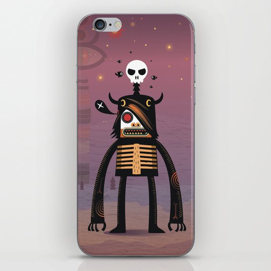 Moon catcher brothers iPhone & iPod Skin