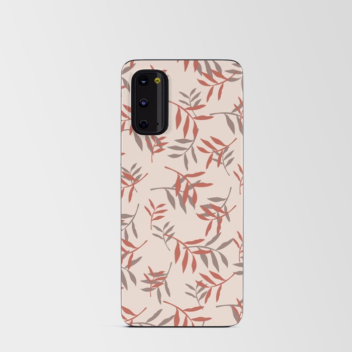 Boho Leaves Android Card Case