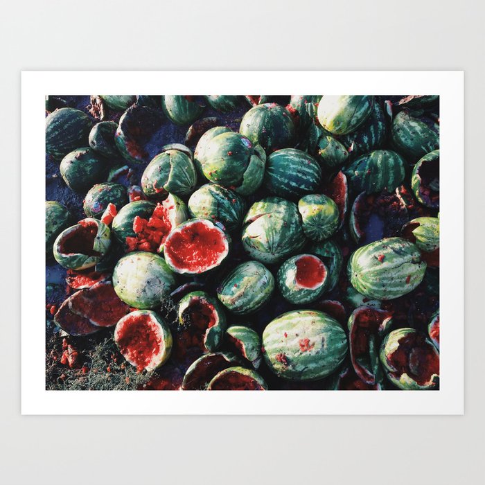 Watermelons Art Print