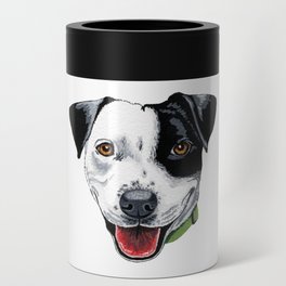 Black and White Dog Can Cooler