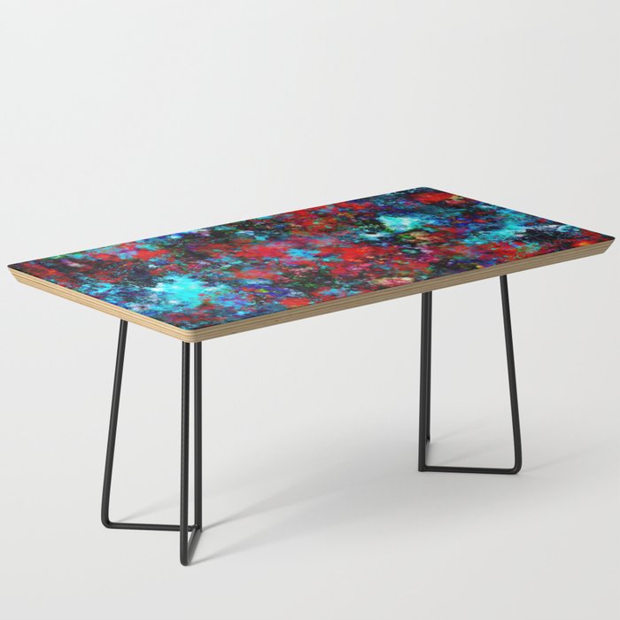 Angry sky and red petals Coffee Table
